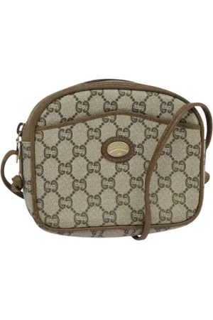 Gucci Pre-owned, Kobieta, Beżowy, ONE SIZE, Skóra, Pre-owned Leather gucci-bags