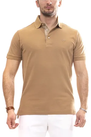 Etro Koszulki, Mężczyzna, Beżowy, S, Polo Shirt Rome Style