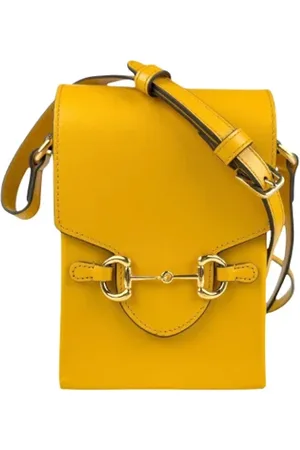 Gucci Pre-owned, Kobieta, Żółty, ONE SIZE, Skóra, Pre-owned Leather gucci-bags
