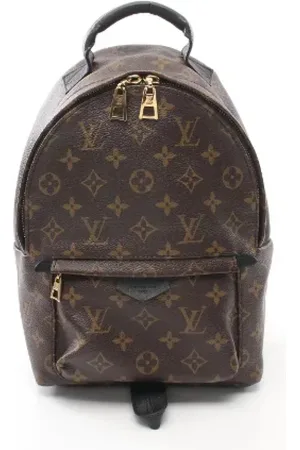 LOUIS VUITTON Pre-owned, Kobieta, brązowy, ONE SIZE, Skóra, Pre-owned Canvas backpacks
