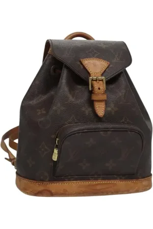 LOUIS VUITTON Pre-owned, Kobieta, brązowy, ONE SIZE, Skóra, Pre-owned Canvas backpacks