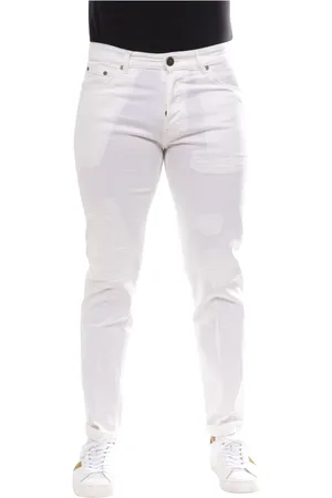 PT Torino Jeansy, Mężczyzna, Biały, W35, Białe Jeansy C5 Tj 05b 20bas Oa 14