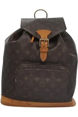 LOUIS VUITTON Pre-owned, Kobieta, brązowy, ONE SIZE, Skóra, Pre-owned Canvas backpacks