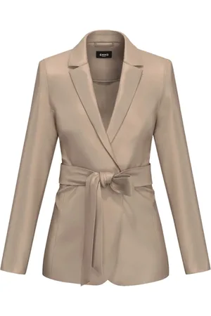MARELLA Kurtki, Kobieta, brązowy, S, Brązowa Kurtka Tracia Easy Chic