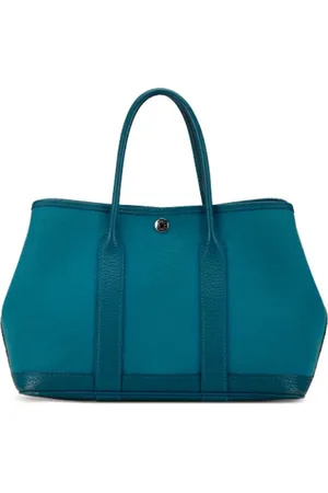 Hermès Pre-owned, Kobieta, Niebieski, ONE SIZE, Pre-owned Canvas totes