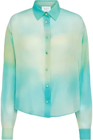 MVP Wardrobe Bluzki, Kobieta, Niebieski, XS, Aurora Filmy Shirt