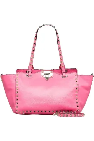 VALENTINO Pre-owned, Kobieta, Różowy, ONE SIZE, Skóra, Pre-owned Skórzane torebki
