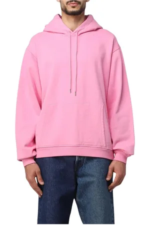 AMBUSH Bluzy, Mężczyzna, Różowy, L, Różowy Oversized Hoodie Sweatshirt