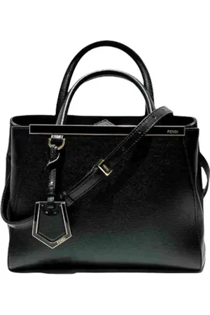 Fendi Pre-owned, Kobieta, Czarny, ONE SIZE, Skóra, Pre-owned Skórzane torebki