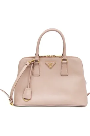 Prada Pre-owned, Kobieta, Różowy, ONE SIZE, Skóra, Pre-owned Skórzane torebki