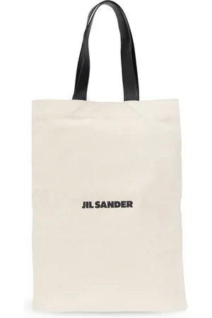 Jil Sander Torebki, Kobieta, Beżowy, ONE SIZE, Bawełna, Torba Shopper