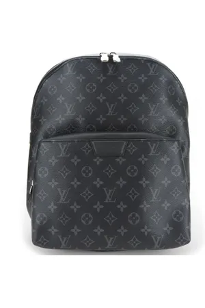 LOUIS VUITTON Pre-owned, Kobieta, Czarny, ONE SIZE, Pre-owned Canvas backpacks