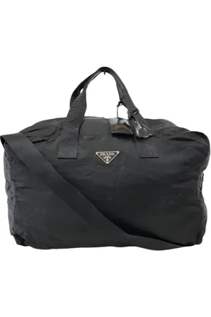 Prada Pre-owned, Kobieta, Czarny, ONE SIZE, Nylon, Pre-owned Nylon travel-bags
