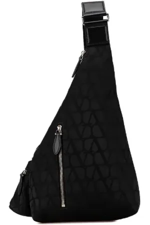 VALENTINO Pre-owned, Kobieta, Czarny, ONE SIZE, Skóra, Pre-owned Canvas crossbody-bags