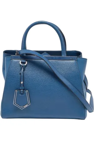 Fendi Pre-owned, Kobieta, Niebieski, ONE SIZE, Pre-owned Leather totes