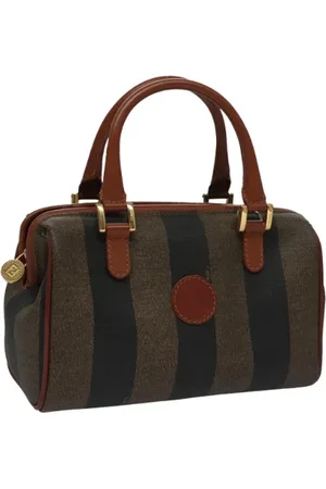 Fendi Pre-owned, Kobieta, brązowy, ONE SIZE, Pre-owned Canvas handbags