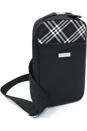 Burberry Pre-owned, Kobieta, Czarny, ONE SIZE, Skóra, Pre-owned skórzane torby na ramię