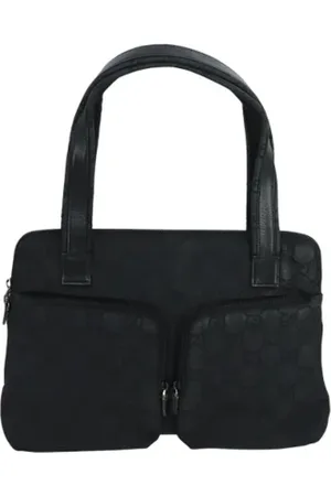 Gucci Pre-owned, Kobieta, Czarny, ONE SIZE, Pre-owned Canvas gucci-bags