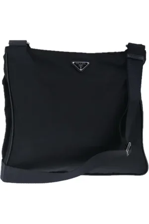 Prada Pre-owned, Mężczyzna, Czarny, ONE SIZE, Pre-owned Fabric prada-bags