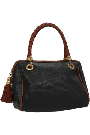 Bottega Veneta Pre-owned, Kobieta, Czarny, ONE SIZE, Pre-owned Canvas handbags