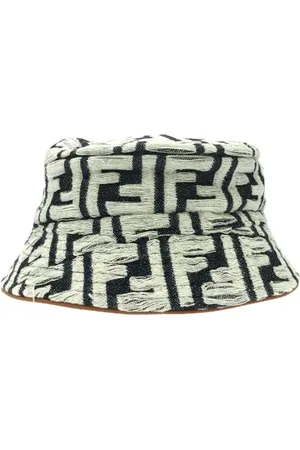 Fendi Pre-owned, Kobieta, Wielobarwność, ONE SIZE, Bawełna, Pre-owned Cotton hats