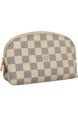 LOUIS VUITTON Pre-owned, Kobieta, Biały, ONE SIZE, Skóra, Pre-owned Canvas pouches