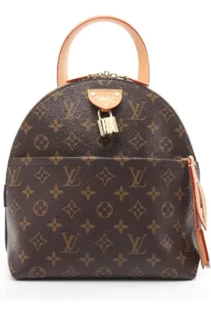 LOUIS VUITTON Pre-owned, Kobieta, brązowy, ONE SIZE, Skóra, Pre-owned Canvas backpacks