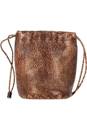 Bottega Veneta Pre-owned, Kobieta, Żółty, ONE SIZE, Skóra, Pre-owned Skórzane torebki