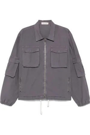 PAURA Kurtki, Mężczyzna, Fioletowy, L, Kurtka Multipocket Plum
