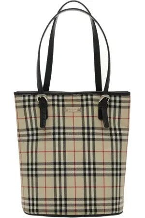 Burberry Pre-owned, Kobieta, Beżowy, ONE SIZE, Pre-owned Fabric shoulder-bags