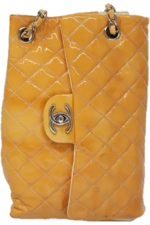 CHANEL Pre-owned, Kobieta, Żółty, ONE SIZE, Skóra, Pre-owned Fabric chanel-bags