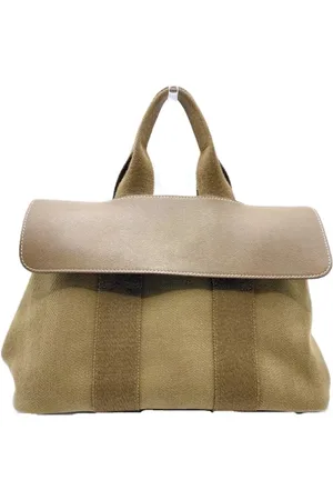 Hermès Pre-owned, Kobieta, Beżowy, ONE SIZE, Pre-owned Canvas handbags