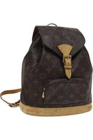 LOUIS VUITTON Pre-owned, Kobieta, brązowy, ONE SIZE, Skóra, Pre-owned Canvas backpacks