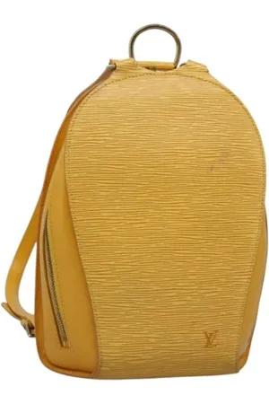 LOUIS VUITTON Pre-owned, Kobieta, Żółty, ONE SIZE, Skóra, Pre-owned Leather backpacks