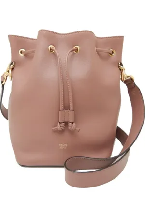 Fendi Pre-owned, Kobieta, Różowy, ONE SIZE, Skóra, Pre-owned Leather crossbody-bags