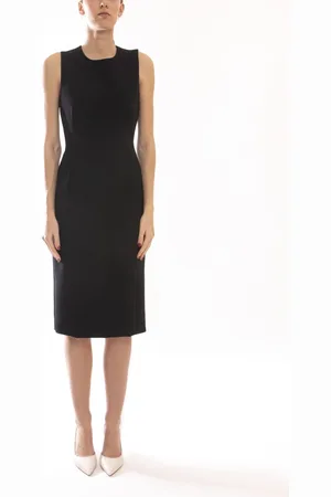 Moschino Sukienki, Kobieta, Czarny, S, Czarna Sukienka Damska 0555