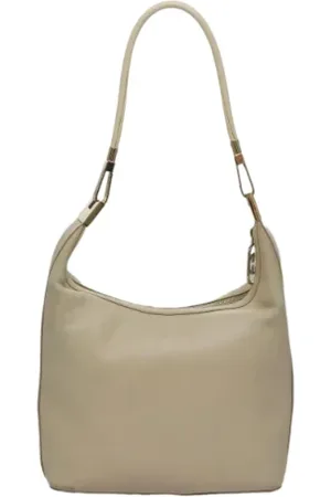 Gucci Pre-owned, Kobieta, Beżowy, ONE SIZE, Skóra, Pre-owned Leather gucci-bags