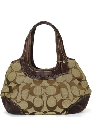Coach Pre-owned, Kobieta, brązowy, ONE SIZE, Skóra, Pre-owned Canvas totes