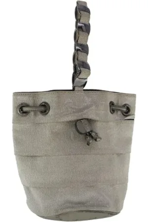 Salvatore Ferragamo Pre-owned, Kobieta, Szary, ONE SIZE, Pre-owned Canvas handbags