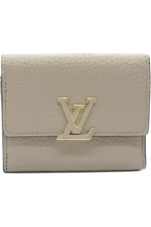 LOUIS VUITTON Pre-owned, Kobieta, Beżowy, ONE SIZE, Skóra, Pre-owned skórzane portfele