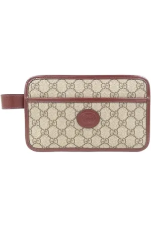 Gucci Pre-owned, Kobieta, Beżowy, ONE SIZE, Pre-owned Canvas gucci-bags