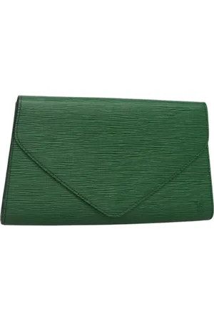LOUIS VUITTON Pre-owned, Kobieta, Zielony, ONE SIZE, Skóra, Pre-owned Leather clutches