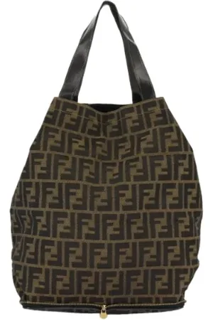Fendi Pre-owned, Kobieta, brązowy, ONE SIZE, Pre-owned Canvas fendi-bags