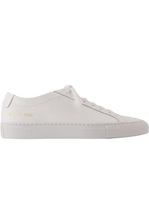COMMON PROJECTS Buty, Kobieta, Biały, 40 EU, Białe Skórzane Buty Sportowe