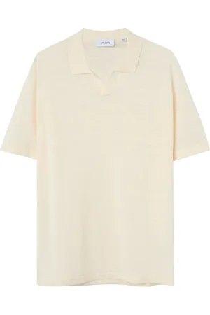 Les Deux Koszulki, Mężczyzna, Biały, S, Biała Polo T-shirt Enmanuel