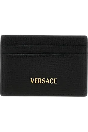VERSACE Akcesoria, Mężczyzna, Czarny, ONE SIZE, Kolorowy Portfelik