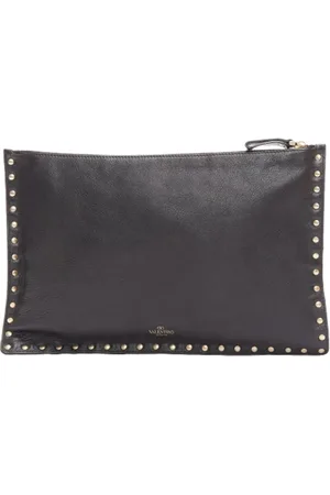 VALENTINO Pre-owned, Kobieta, Czarny, ONE SIZE, Skóra, Pre-owned Leather clutches