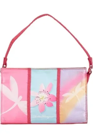 Salvatore Ferragamo Pre-owned, Kobieta, Wielobarwność, ONE SIZE, Zamsz, Pre-owned Canvas handbags