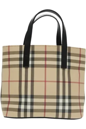 Burberry Pre-owned, Kobieta, Beżowy, ONE SIZE, Pre-owned Canvas handbags