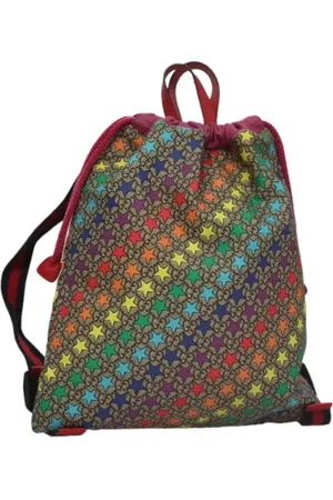 Gucci Pre-owned, Kobieta, Wielobarwność, ONE SIZE, Skóra, Pre-owned Leather backpacks